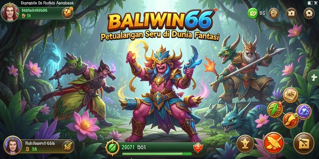 Tampilan gameplay seru dalam BALIWIN66 yang penuh petualangan.