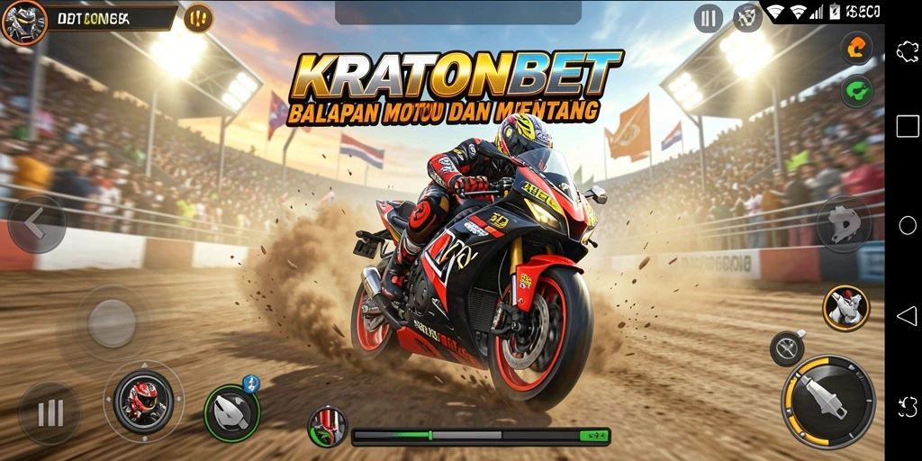 Tampilan gameplay KRATONBET yang menegangkan dan memacu adrenalin.