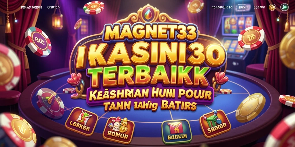 Gameplay seru dan menarik di MAGNET33 Kasino.