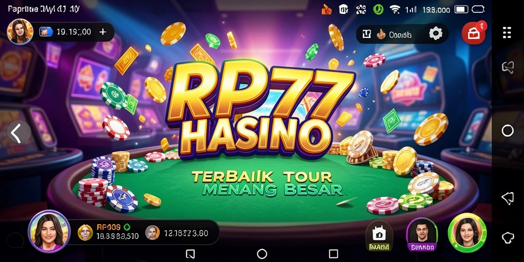 Tampilan gameplay Kasino yang mengasyikkan dari RP777.