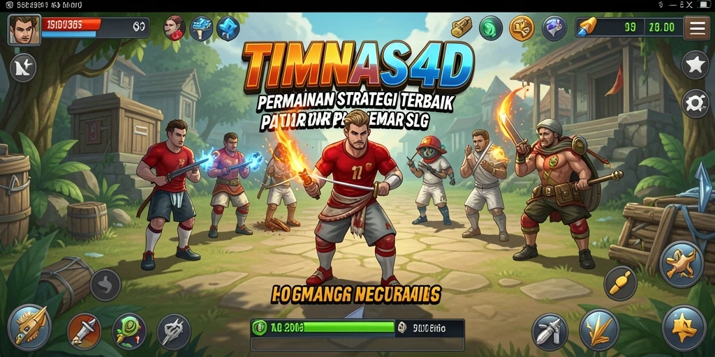 Tampilan grafis menarik dalam gameplay TIMNAS4D yang penuh strategi.